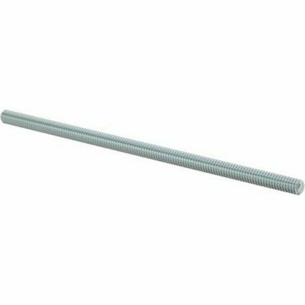 Bsc Preferred Low-Strength Zinc-Plated Steel Threaded Rod M2 x 0.4 mm Thread Size 50 mm Long 94595A211